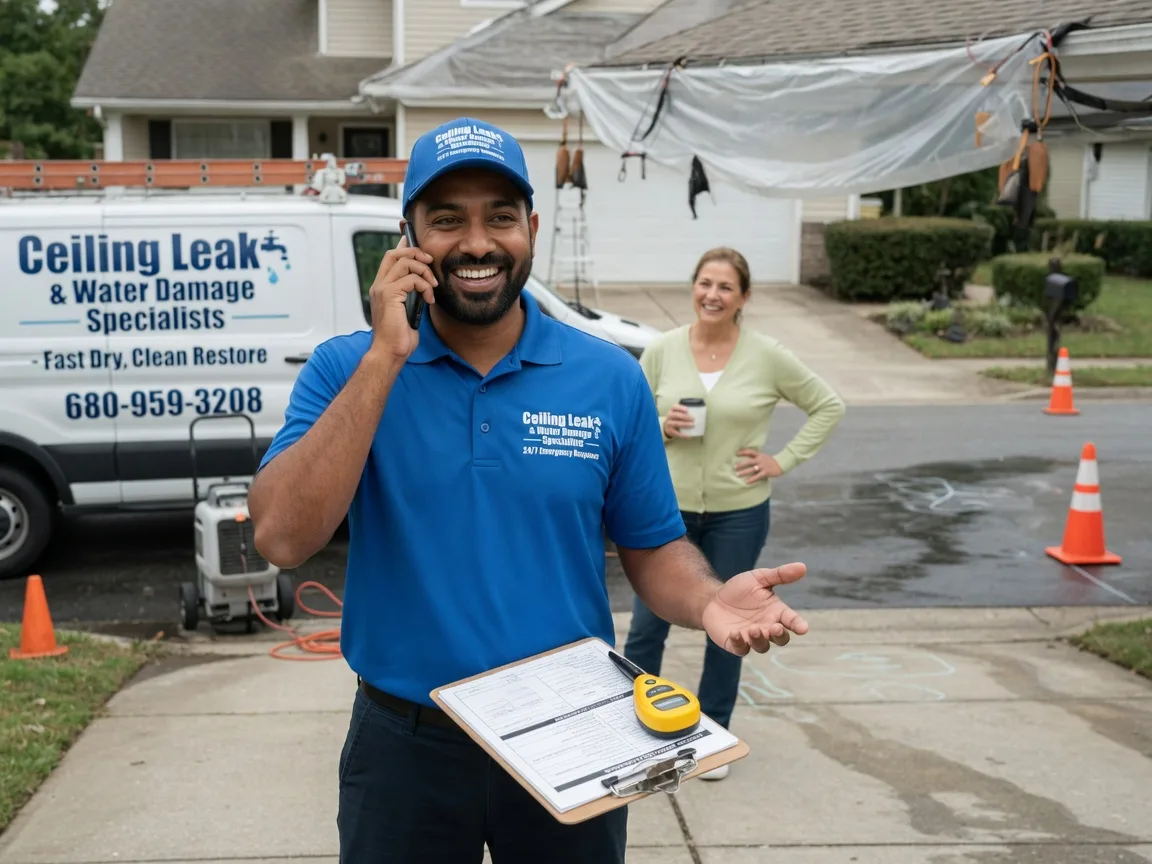 Ceiling Leak Cleanup Murrells Inlet, SC FAQs